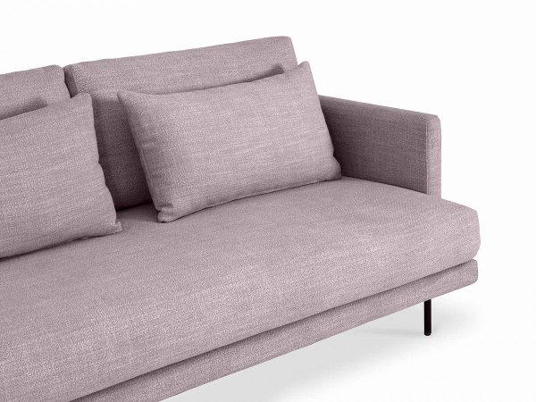 Кушетка Ricadi черный, фиолетовый — изображение 4