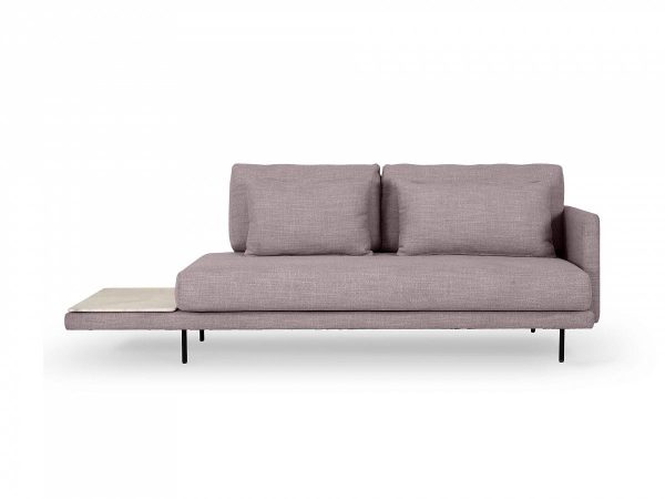 Кушетка Ricadi черный, фиолетовый — изображение 2