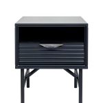 Тумбочка HAINES black 0.48x0.4x0.45м