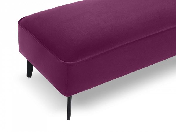 Банкетка Amsterdam черный, фиолетовый — изображение 4