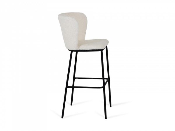 Стул барный Wendy белый, черный — изображение 3