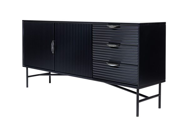 Комод HAINES black 0.75x1.6x0.4м — изображение 2