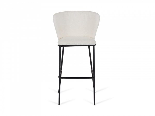 Стул барный Wendy белый, черный — изображение 2