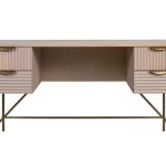 Письменный стол HAINES premium beige 0.75x1.4x0.6м