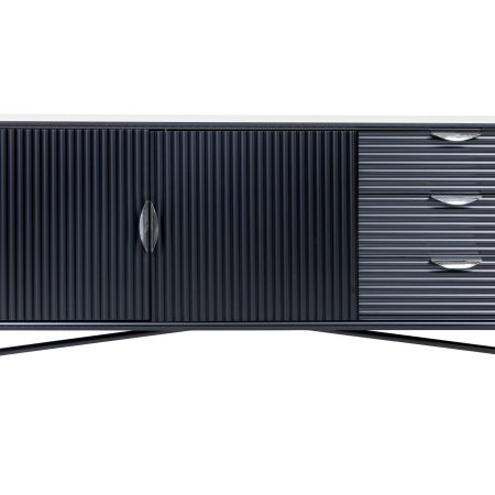 Комод HAINES black 0.75x1.6x0.4м