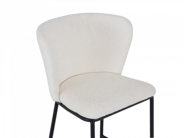 Стул барный Wendy белый, черный — изображение 4