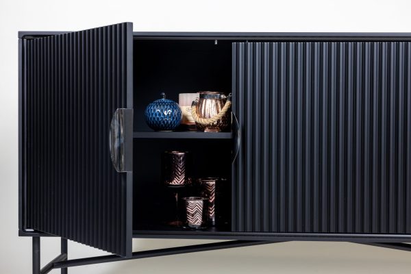 Комод HAINES black 0.75x1.6x0.4м — изображение 3