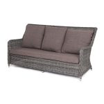 "Гляссе" диван трехместный из искусственного ротанга
