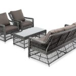 "Гранд Латте" лаунж-зона из искусственного ротанга