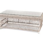 "Гранд Латте" стол журнальный из искусственного ротанга