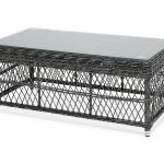 "Гранд Латте" стол журнальный из искусственного ротанга