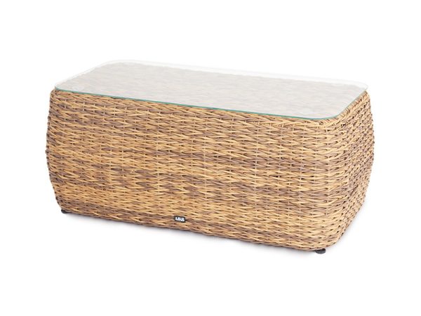 "Кальяри" журнальный столик из искусственного ротанга (гиацинт)