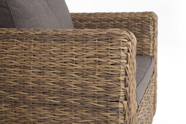 "Кальяри" кресло из искусственного ротанга (гиацинт), цвет соломенный — изображение 5