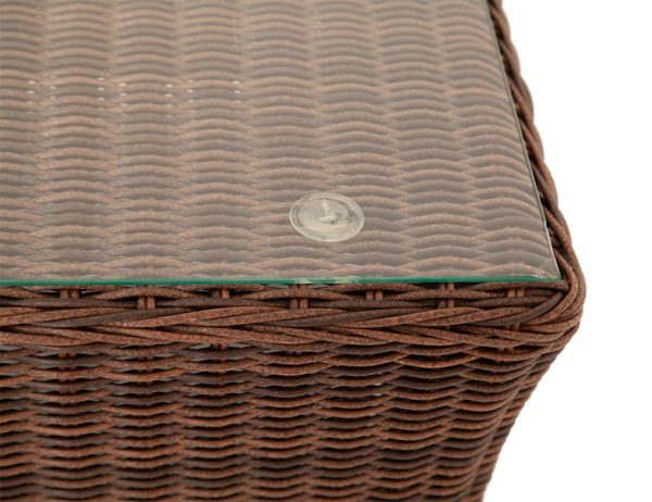 Капучино-журнальный-столик-из-искусственного-ротанга-цвет-коричневый-3 "Капучино" журнальный столик из искусственного ротанга, цвет коричневый — изображение 4