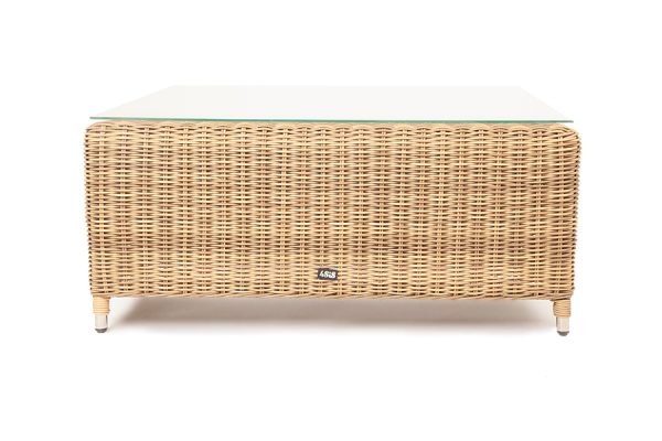 "Кон Панна" столик журнальный из искусственного ротанга, цвет соломенный — изображение 5