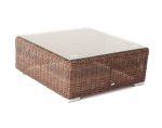 "Лунго" журнальный столик плетеный, цвет коричневый — изображение 4