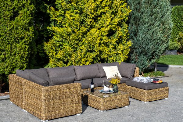 Лунго-модуль-диванный-прямой-с-подушками-цвет-соломенный-гиацинт-4 "Лунго" модуль диванный прямой с подушками, цвет соломенный (гиацинт) — изображение 5