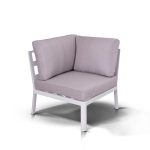 "Париж" модуль диванный алюминиевый угловой