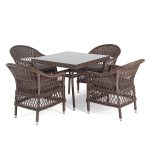 "Сицилия" обеденная группа плетеная
