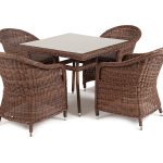 "Фредо" обеденная группа из искусственного ротанга