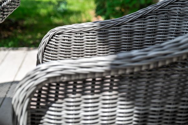 "Фредо" обеденная группа плетеная, цвет графит — изображение 5