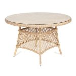 "Эспрессо" плетеный круглый стол
