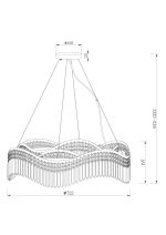 Подвесной светильник Maytoni DIA201PL-10G — изображение 2