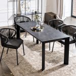 "Венето" обеденная группа на 4 персоны со стульями "Милан"