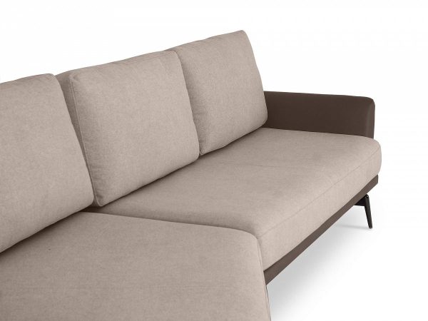 Диван Ispani угловой левый коричневый — изображение 4