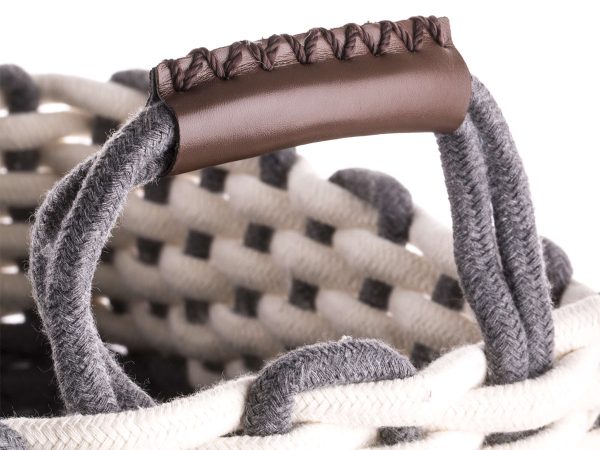 Корзина TODI Grey M серый, белый — изображение 3