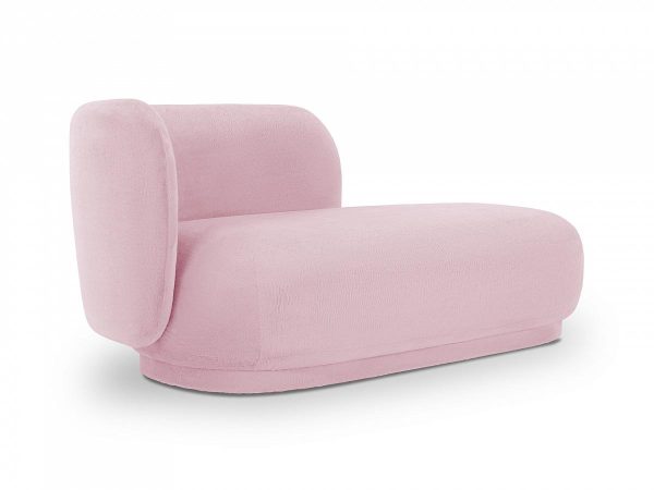 Кушетка Lucca левая черный, фиолетовый — изображение 2