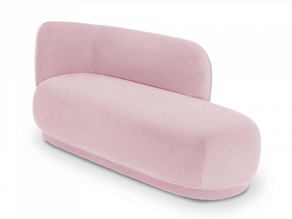 Кушетка Lucca левая черный, фиолетовый — изображение 3