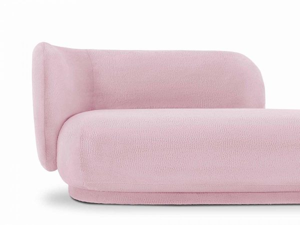 Кушетка Lucca левая черный, фиолетовый — изображение 4