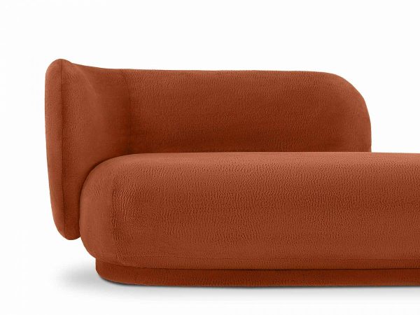 Кушетка Lucca левая терракотовый — изображение 4