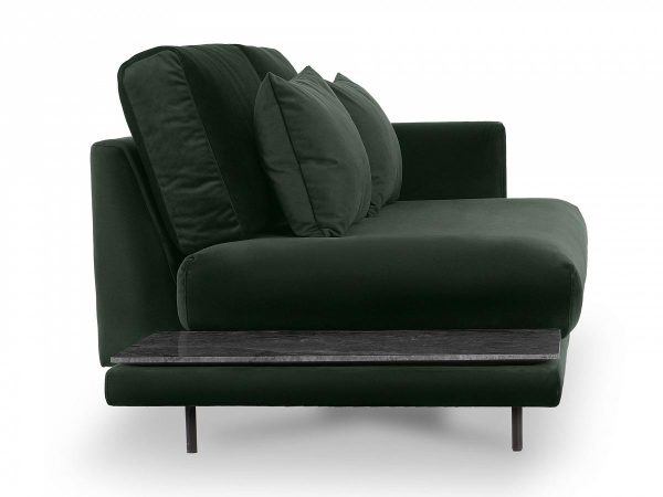 Кушетка Ricadi серый, темно-зеленый — изображение 3
