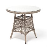 "Эспрессо" плетеный круглый стол