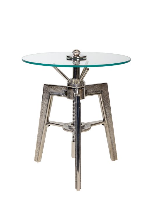 Кофейный столик "Лофт 1" Серебро 0.71x0.39x0.51м