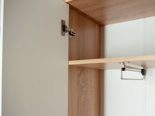 Прихожая «Интер» со шкафом, Дуб сонома/белый — изображение 4