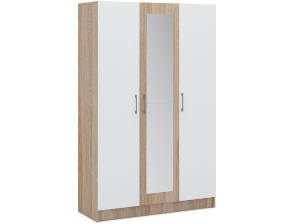 Дуб сонома/Белый