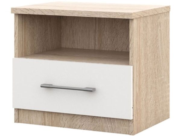 Дуб сонома/Белый