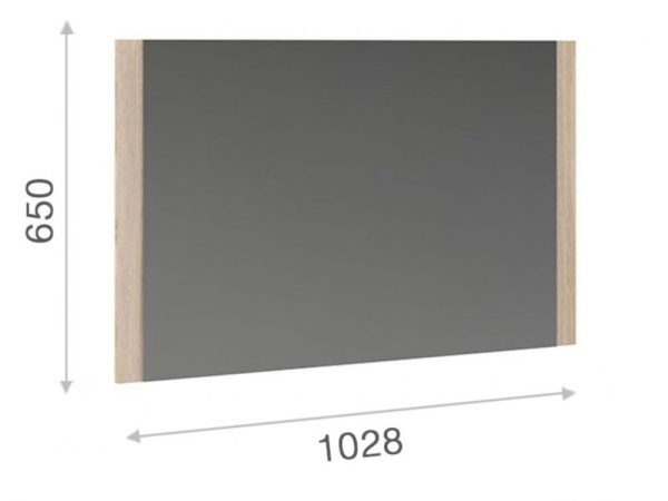 Зеркало «Аврора», Дуб сонома — изображение 3