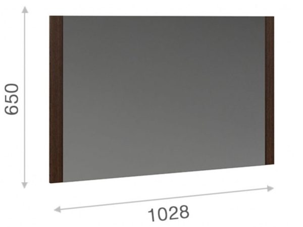 Зеркало «Аврора», Дуб венге — изображение 3