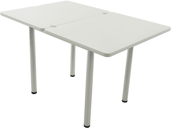 Стол «Бари» стекло, белый — изображение 4