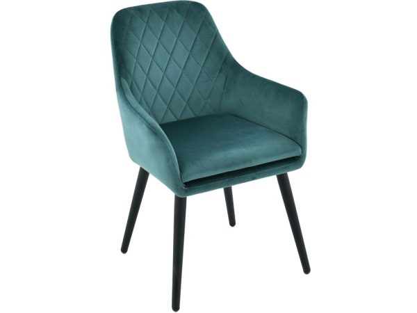 Стул «Ardeko», Монолит Эмеральд, опоры черные — изображение 5