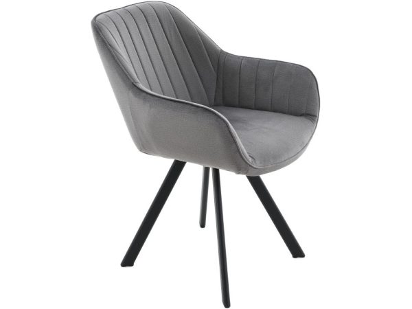 Стул «Roan», Монолит Grey, опоры черные — изображение 5