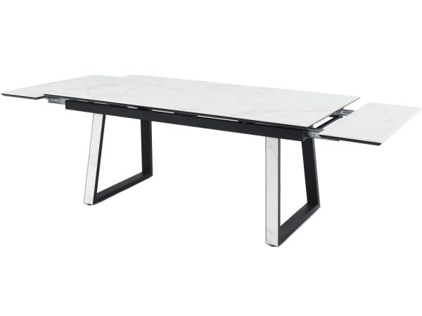 Стол «Monaco» Quadro, Calacata vaglioro, каркас черный — изображение 4