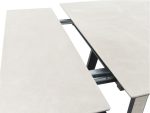 Стол «Monaco» Quadro, Bayona ivory natural, каркас черный — изображение 5