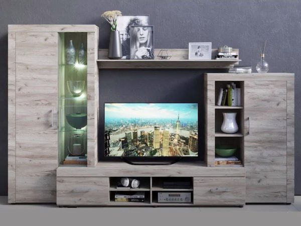 Дуб крафт серый