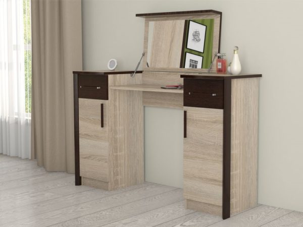 Eshli-Stol-tualetnyy_2 Стол «Эшли», Венге/сонома — изображение 4