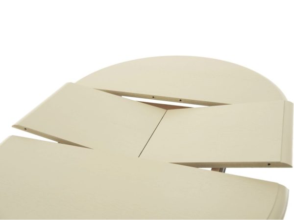 Обеденная группа (Стол Фабрицио-1 и 2 стула Кабриоль), слоновая кость — изображение 5